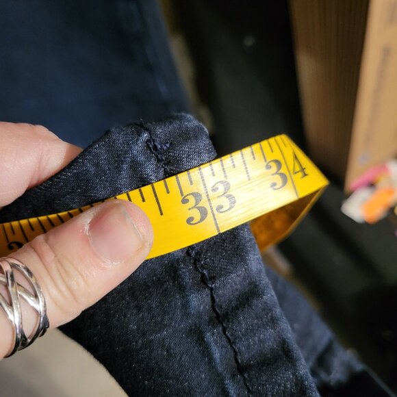 LOLA DARK WASH STRAIGHT LEG JEGGINGS JEANS SZ 8 - Picture 10 of 10